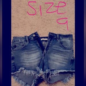 Blue Jean shorts
